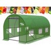 ZAHRADNÍ FOLIOVÝ TUNEL 3 SEGMENTOVÝ ZELENÝ 3,5 x 2 x 2 M
