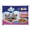 PreVital 4x100g kapsa junior maso+ryba v omáčce cat / karton