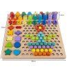 Dřevěné puzzle - korálky DU17252