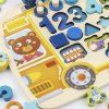 Dřevěné puzzle - třídička 6v1 Kruzzel 22636