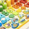 Dřevěné puzzle - třídička 6v1 Kruzzel 22636
