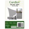 Sluneční plachta 4x4x4m-šedá Gardlov 23141