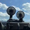 Ventilátor do auta 12V dvojitý Xtrobb 23222