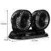 Ventilátor do auta 12V dvojitý Xtrobb 23222