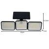 Solární lampa 180 LED Izoxis 24889