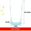 Plastová houpačka - modrá 25446