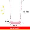 Plastová houpačka - růžová 25445