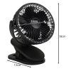 Černý bezdrátový ventilátor Ruhhy 25567