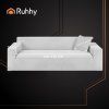 Potah na pohovku Ruhhy 26182 190-230 cm světle šedý