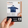 Mikina XXL - tmavě modrá deka Ruhhy 26147