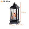 Stříbrná LED vánoční lucerna Ruhhy 26755