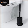 Silikonový koupelnový kartáč černý Ruhhy 25882