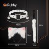Trojdílný kostým kočky/lišky, bílý, Ruhhy 26584