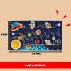 Dřevěné puzzle - sluneční soustava Kruzzel 26696