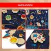 Dřevěné puzzle - sluneční soustava Kruzzel 26696