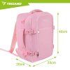 Turistický batoh 40x25x20cm růžový Trizand