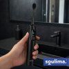 Soulima 26851 černý sonický zubní kartáček
