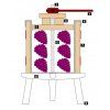 Lis na ovoce 18 L 56,2 x 37,3 x 69,4 CM *1349