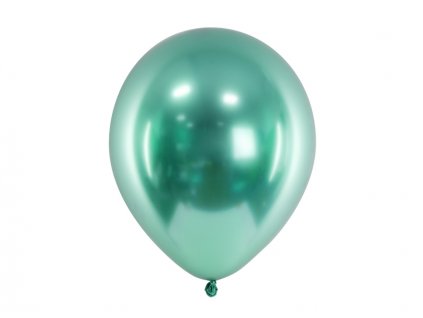 metalicky zeleny balonek www.bridetobe.cz