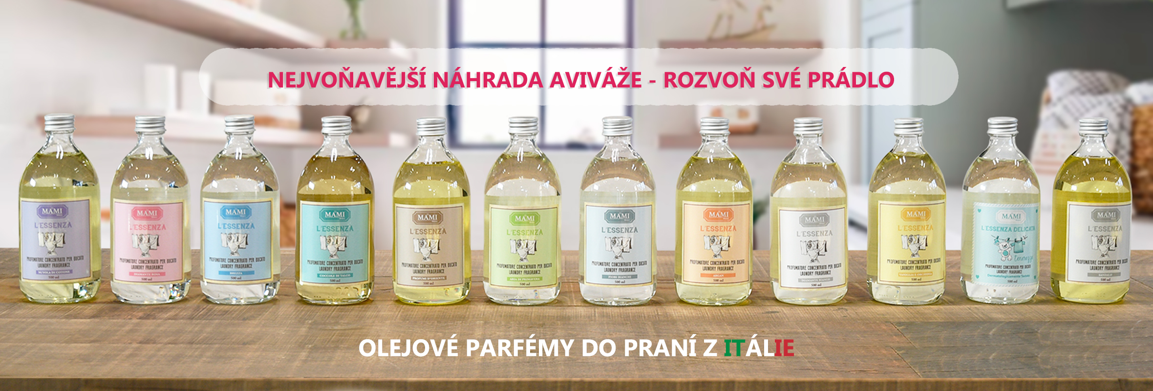 MAMI Milano - oleje do pračky