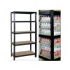 65 11 salgo polc 2000x1000x400 mm lakkozott 5 polc teherbiras 875 kg fekete