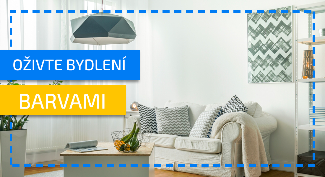 10 levných tipů jak si barevně oživit interiér