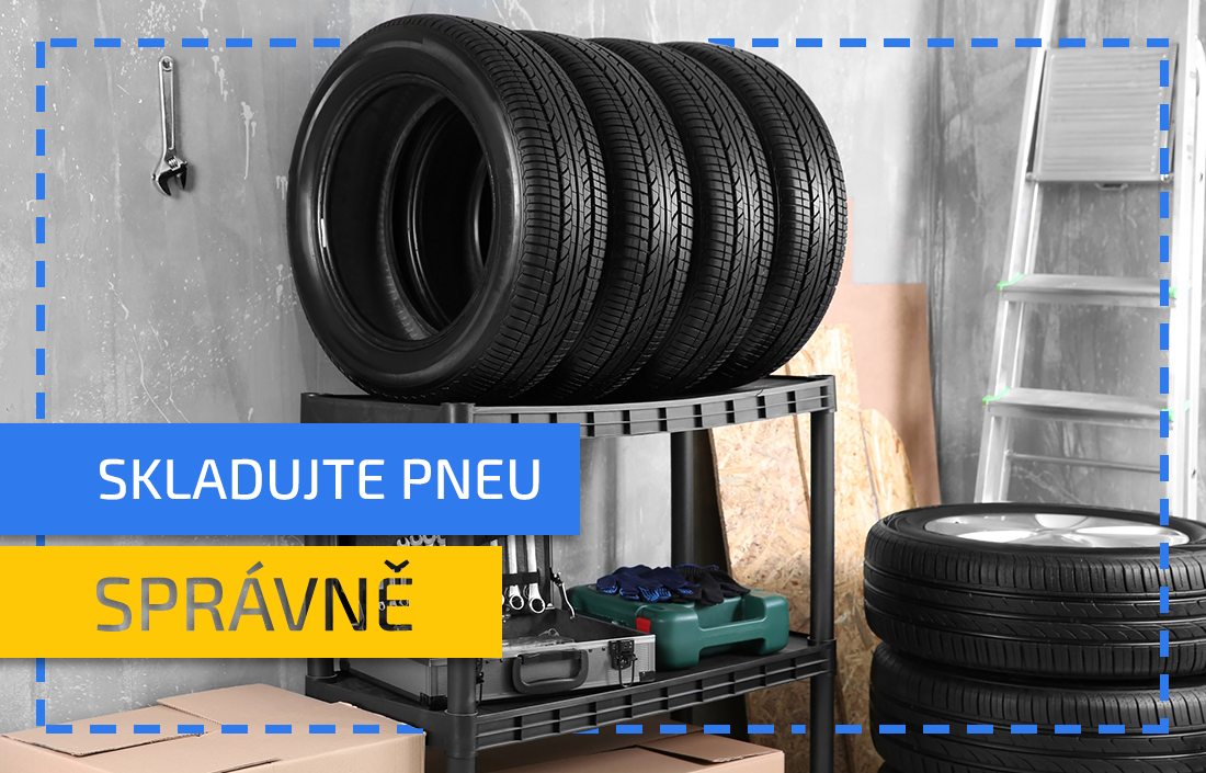 Víte, jak doma ukládat a skladovat letní pneu?