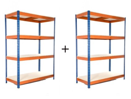 set profi regálů 4 police