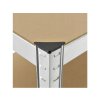 AKCE - Balíček : 10 x Regál 2400x1000x500 mm kovový zinkovaný 6-policový, nosnost 1050 kg