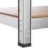9847 5 regal 1500x700x300 mm kovovy zinkovany 4 policovy nosnost 700 kg