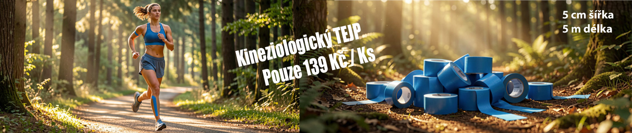 Kineziologický Tejp modrý 139 czk