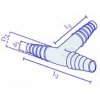 T-spojka stupňovitá 10-13 (10 ks)
