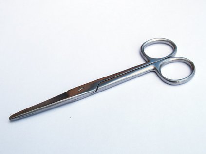 Operačné nožnice rovné, hrotnato - tupé 16,5 cm