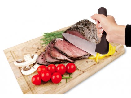 Nôž na mäso pre osoby s ochorením karpálneho tunela
