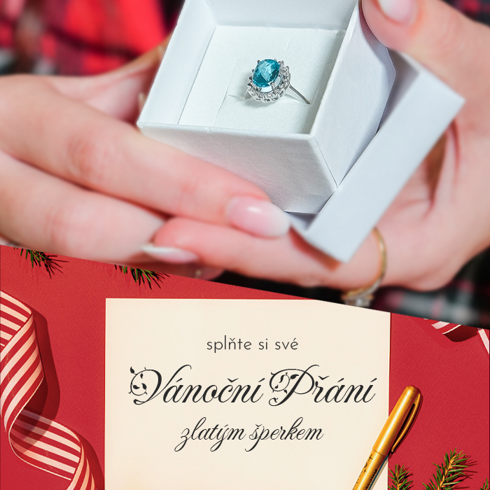 Splňte si své Vánoční přání zlatým šperkem