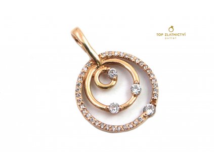 Zlatý přívěsek 3.22g