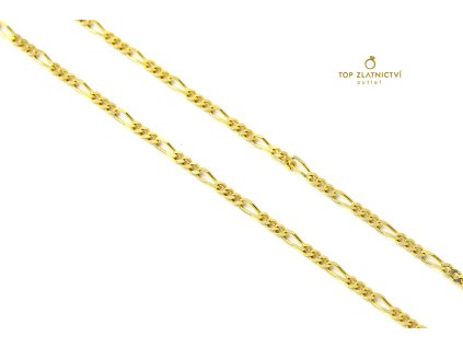 Zlatý řetízek 2.15g
