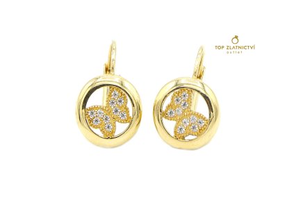 Zlaté náušnice 2.17g