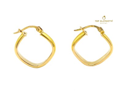 Zlaté náušnice 1.89g