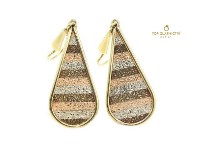 Zlaté náušnice 6.34g