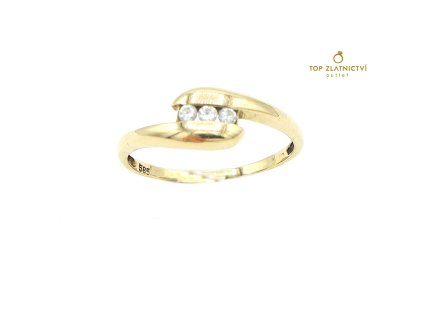Zlatý prsten 1.83g