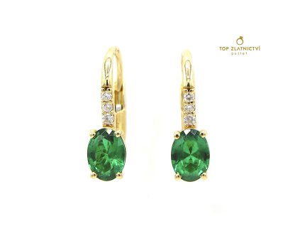 Zlaté náušnice 2.31g