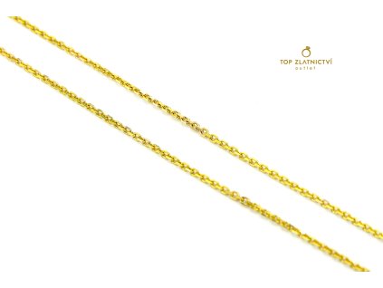 Zlatý řetízek 2.17g