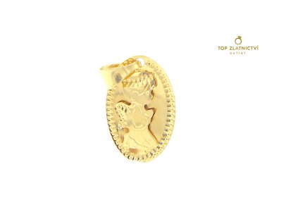 Zlatý přívěsek 0.96g