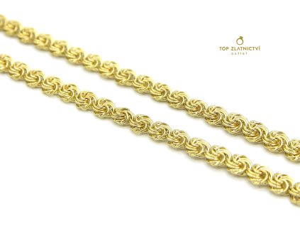 Zlatý řetízek 9.12g