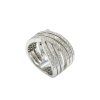 Zlatý prsten s diamanty 14.94g