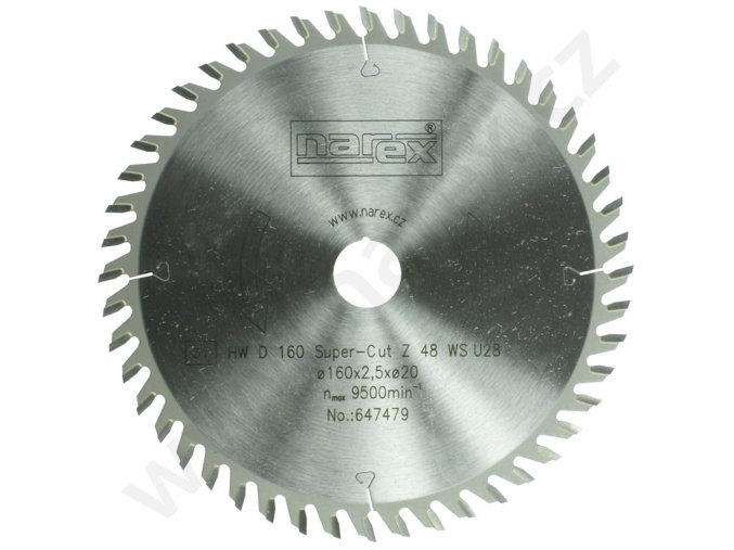 NAREX kotouč pilový 160mm z48 na dřevo