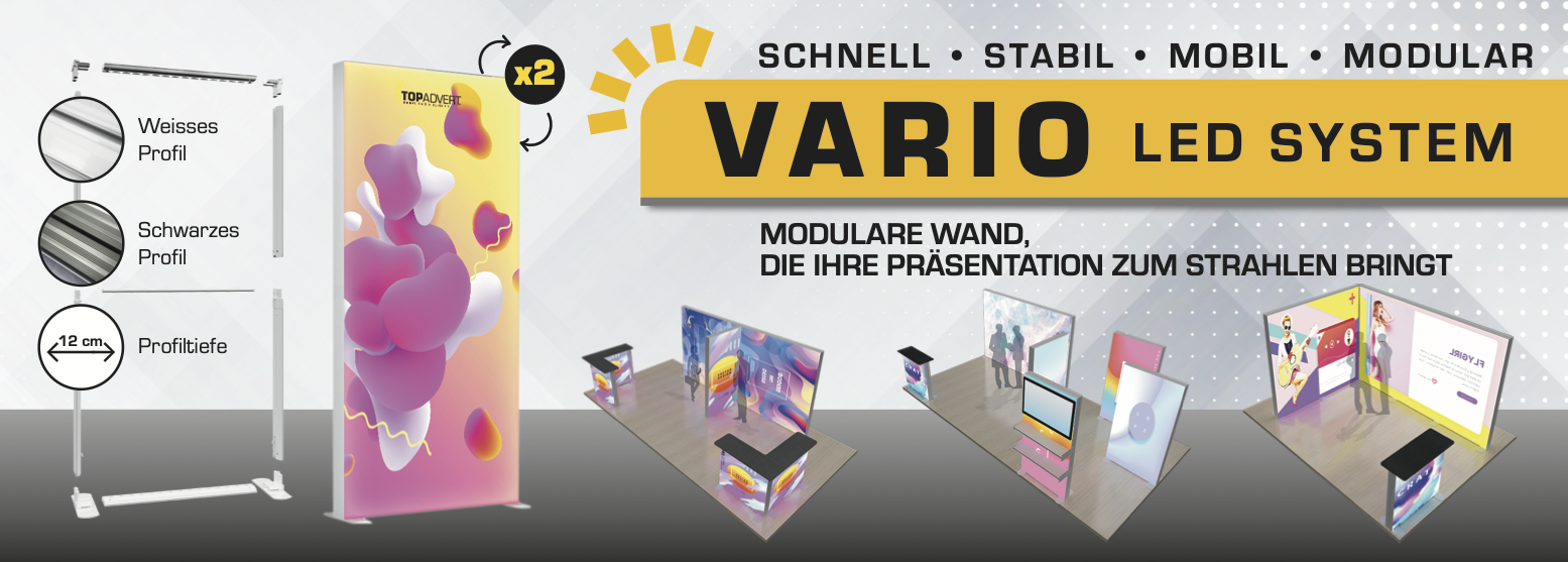VARIO Präsentationswände