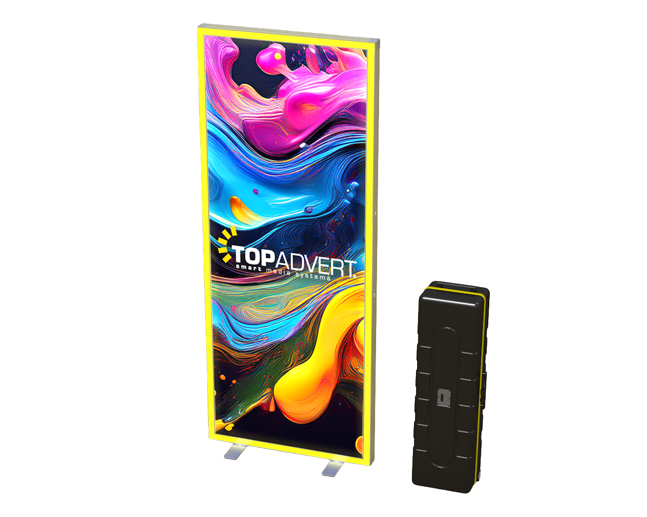 Tisk na prezentační stěnu