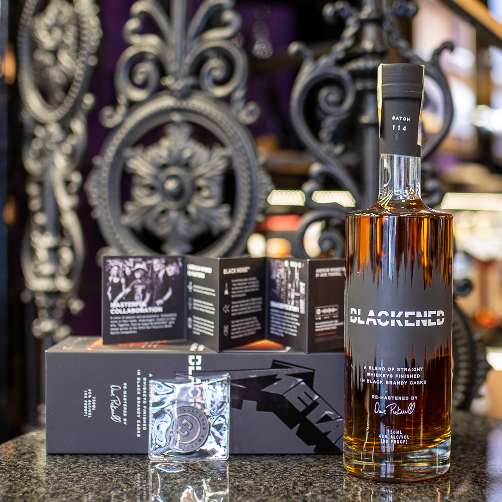 Whiskey, která se míchá hudbou od Metallicy